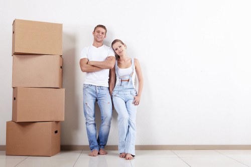 Removal truck hire in Bow for a local home move