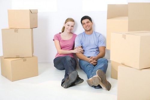 A well-organised removal service supporting a move in Bow