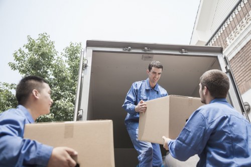 Local transfer station for recycling and waste sorting