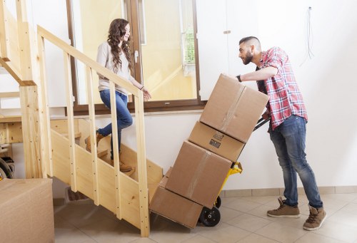 Charity donation and reuse items prepared in Bow