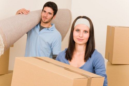 Residential moving truck service in Bow for local relocations