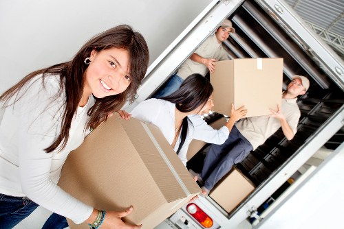 Office relocation services by removal companies in Bow