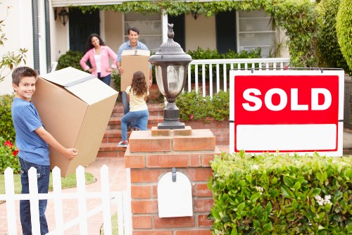 Organised household move with a removal company in Bow