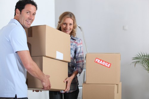 Local removals service navigating Bow streets for an urgent delivery